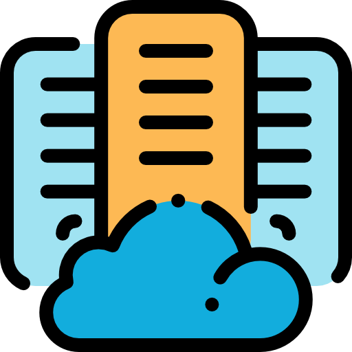 Web hosting illustration